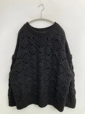 ZARA/ザラ/ニット/セーター/トップス/ブラック/M