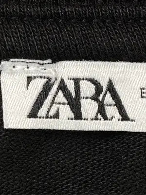 ZARA/ザラ/スウェット/トップス/ブラック/USA M