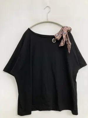 n'Or LABEL/ノアレーベル/Tシャツ/カットソー/トップス/ブラック/F
