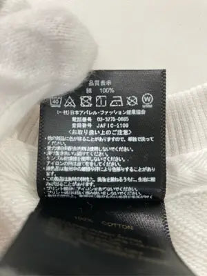 CROSS STITCH/スウェット/トップス/アイボリー/4X-LARGE