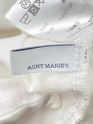 AUNT MARIE'S/アントマリーズ/シャツ/ブラウス/トップス/ホワイト/F