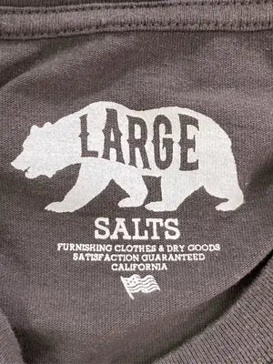SALTS/Tシャツ/カットソー/トップス/ブラウン/LARGE