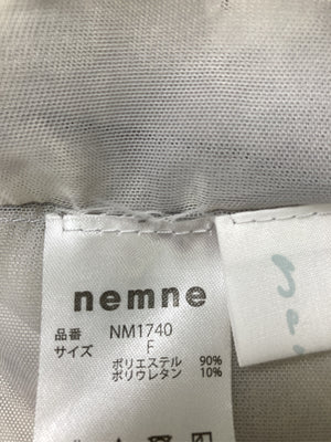 nemne/ネンネ/Tシャツ/カットソー/トップス/グレー/F
