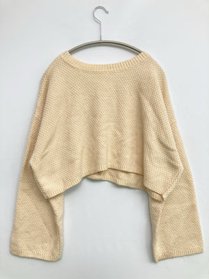 mysty woman/ミスティウーマン/カーディガン/ボレロ/トップス/アイボリー/F