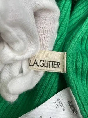 L.A.GLITTER/ニット/セーター/トップス/グリーン/F