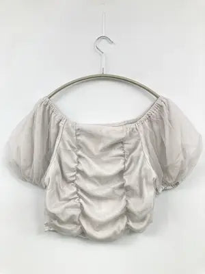 Heather/ヘザー/Tシャツ/カットソー/トップス/グレー/F