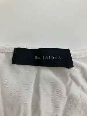 Boujeloud/ブージュルード/Tシャツ/カットソー/トップス/ホワイト/FREE