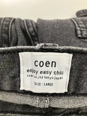 coen/コーエン/デニムパンツ/パンツ/グレー/LARGE