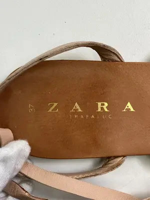 ZARA TRAFALUC/ザラトラファルック/サンダル/シューズ/ベージュ/37