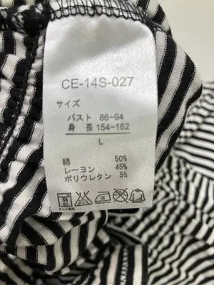 Tシャツ/カットソー/トップス/ブラック/L