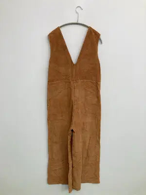 HENANA/サロペット/オーバーオール/オールインワン・サロペット/ブラウン/M