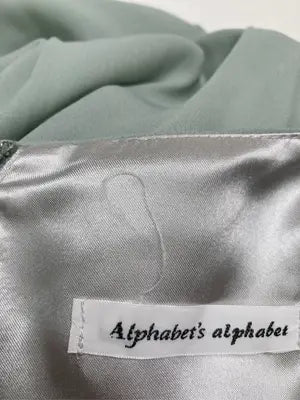 Alphabet's alphabet/ワンピース/ワンピース/ドレス/ライトグリーン/F