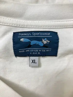 Penneys Sportswear/Tシャツ/カットソー/トップス/ホワイト/XL