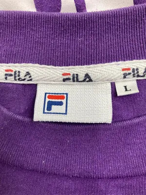FILA/フィラ/Tシャツ/カットソー/トップス/パープル/L
