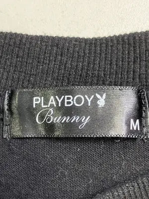 PLAYBOY Bunny/Tシャツ/カットソー/トップス/ブラック/M