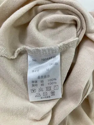 AUTHENTIC CUBE SUGAR/Tシャツ/カットソー/トップス/ベージュ/M