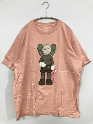 UNIQLO/ユニクロ/Tシャツ/カットソー/トップス/ピンク/XL