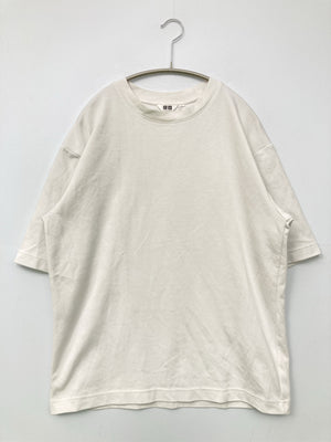 UNIQLO/ユニクロ/Tシャツ/カットソー/トップス/ホワイト/M