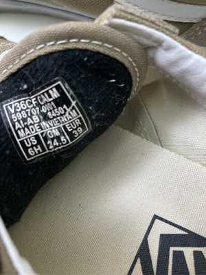 VANS/バンズ/スニーカー/シューズ/ベージュ/24.5cm