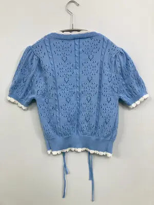 Tシャツ/カットソー/トップス/スカイブルー