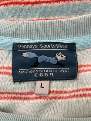 Penneys Sportswear/Tシャツ/カットソー/トップス/スカイブルー/L