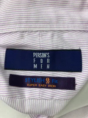 PERSON'S FOR MEN/ビジネスシャツ/トップス/パープル/M-82