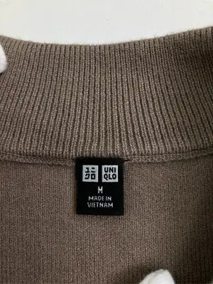 UNIQLO/ユニクロ/ワンピース/ワンピース/ドレス/ベージュ/M