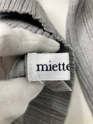 miette/ミエット/ニット/セーター/トップス/グレー/F