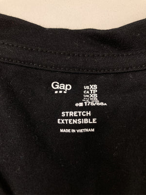 GAP/ギャップ/Tシャツ/カットソー/トップス/ブラック/XS