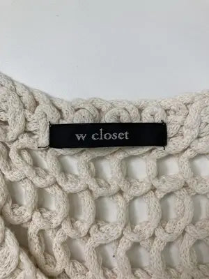 w closet/ダブルクローゼット/ノースリーブ/トップス/ベージュ/F