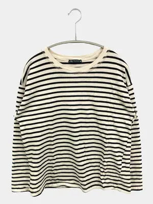ZARA/ザラ/Tシャツ/カットソー/トップス/ホワイト/USA M