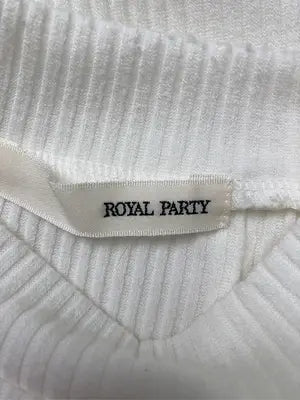 ROYAL PARTY/ロイヤルパーティー/Tシャツ/カットソー/トップス/ホワイト/F