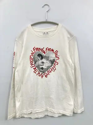 X-GIRL/エックスガール/Tシャツ/カットソー/トップス/ホワイト/2