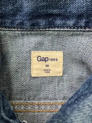 GAP/ギャップ/デニムジャケット/ジャケット/アウター/ブルー/XS
