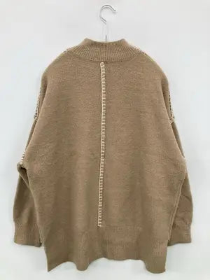 ニット/セーター/トップス/ベージュ/M  バスト79～87　身長154～162