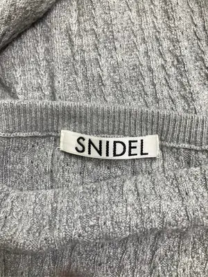 SNIDEL/スナイデル/ニット/セーター/トップス/グレー/F