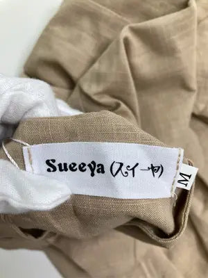 Sueeya/ワンピース/ワンピース/ドレス/ベージュ/M