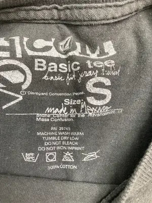 VOLCOM/ボルコム/Tシャツ/カットソー/トップス/ブラック/S