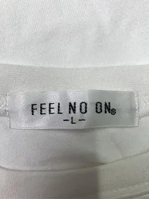 FEEL NO ON/Tシャツ/カットソー/トップス/ホワイト/L