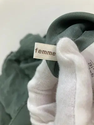 axes femme/アクシーズファム/チュニック/ワンピース/ドレス/カーキ/M