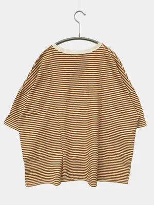 Pair Pair/ペアペア/Tシャツ/カットソー/トップス/ブラウン/M