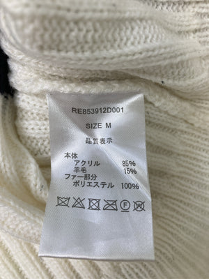 RETRO GIRL/レトロガール/ニット/セーター/トップス/ホワイト/M