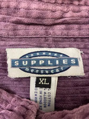 SUPPLIES/シャツ/ブラウス/トップス/パープル/XL