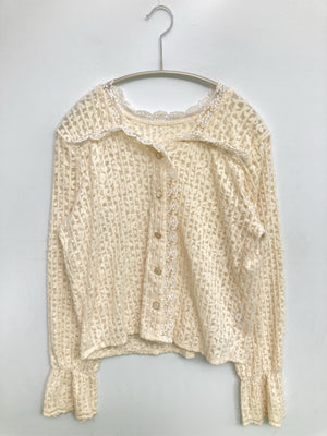 TF008/カーディガン/ボレロ/トップス/アイボリー