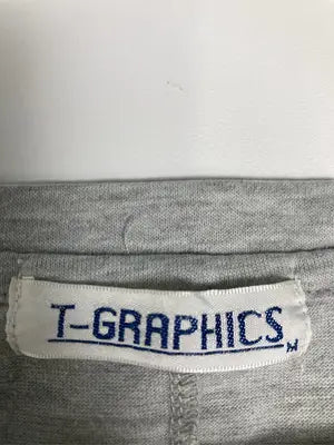 T-GRAPHICS/ティーグラフィックス/Tシャツ/カットソー/トップス/グレー/M