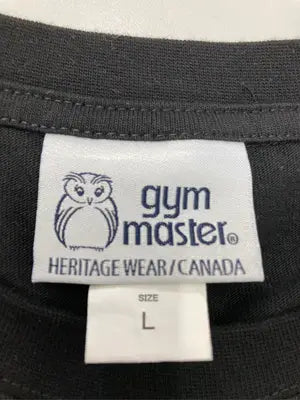 gym master/ジムマスター/Tシャツ/カットソー/トップス/ブラック/L