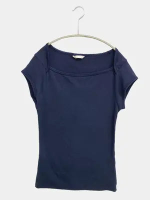 ZARA/ザラ/Tシャツ/カットソー/トップス/ネイビー/USA L