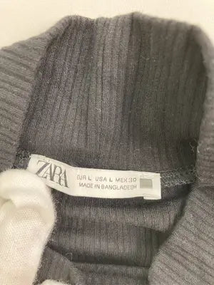 ZARA/ザラ/Tシャツ/カットソー/トップス/ブラック/EUR L