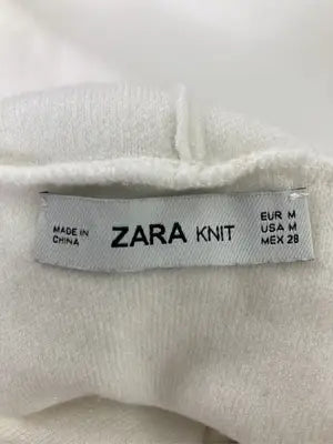ZARA/ザラ/パーカー/トップス/アイボリー/USA M