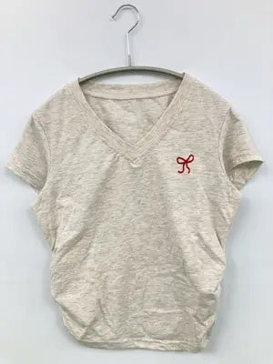 Tシャツ/カットソー/トップス/ベージュ/XS